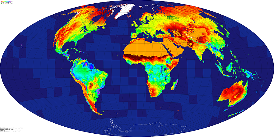 LAI viirs/modis comparison