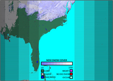 VIIRS snow product